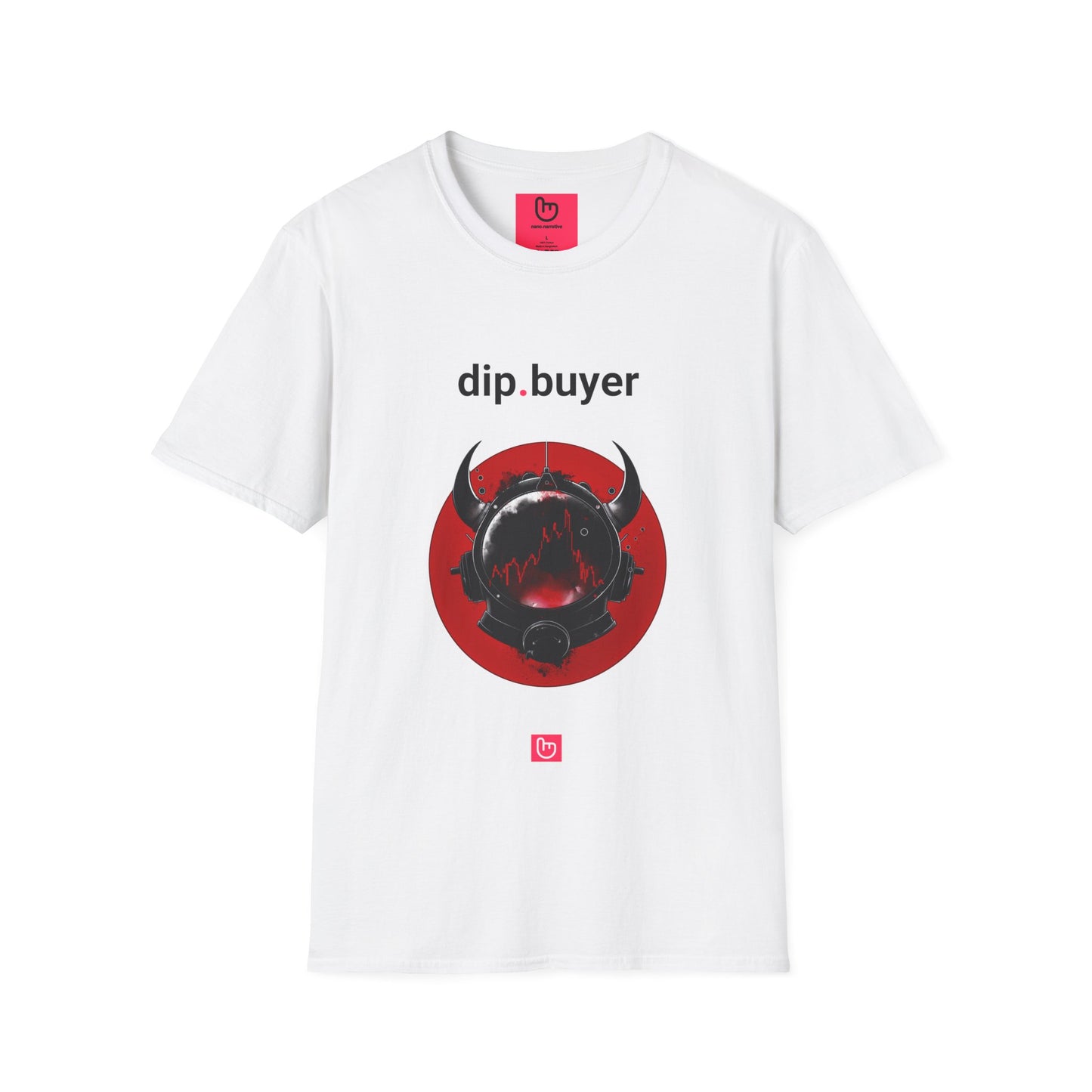 dip.buyer – Blood in the Charts, Faith in the Bounce | Contrarian Market Tee