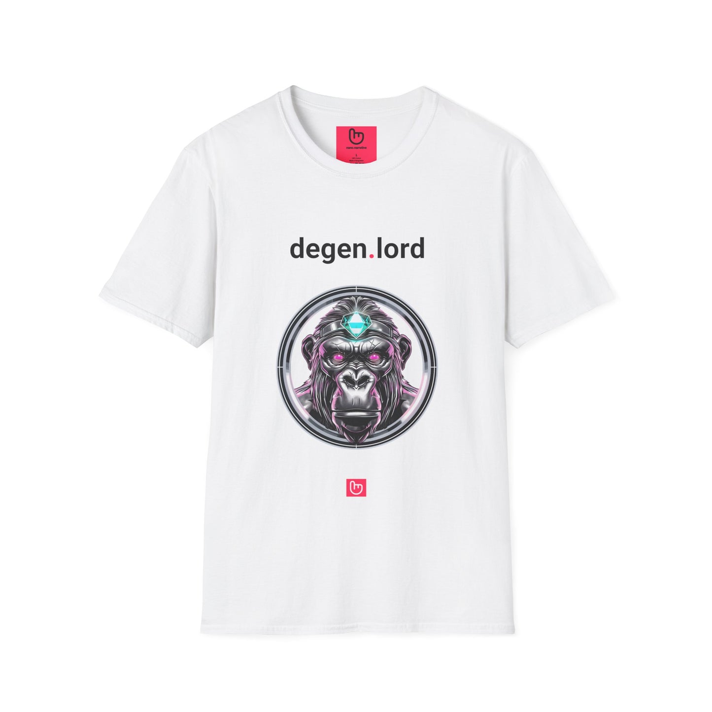 degen.lord – Chaos Crowned in Diamond Hands | Crypto Royalty Tee