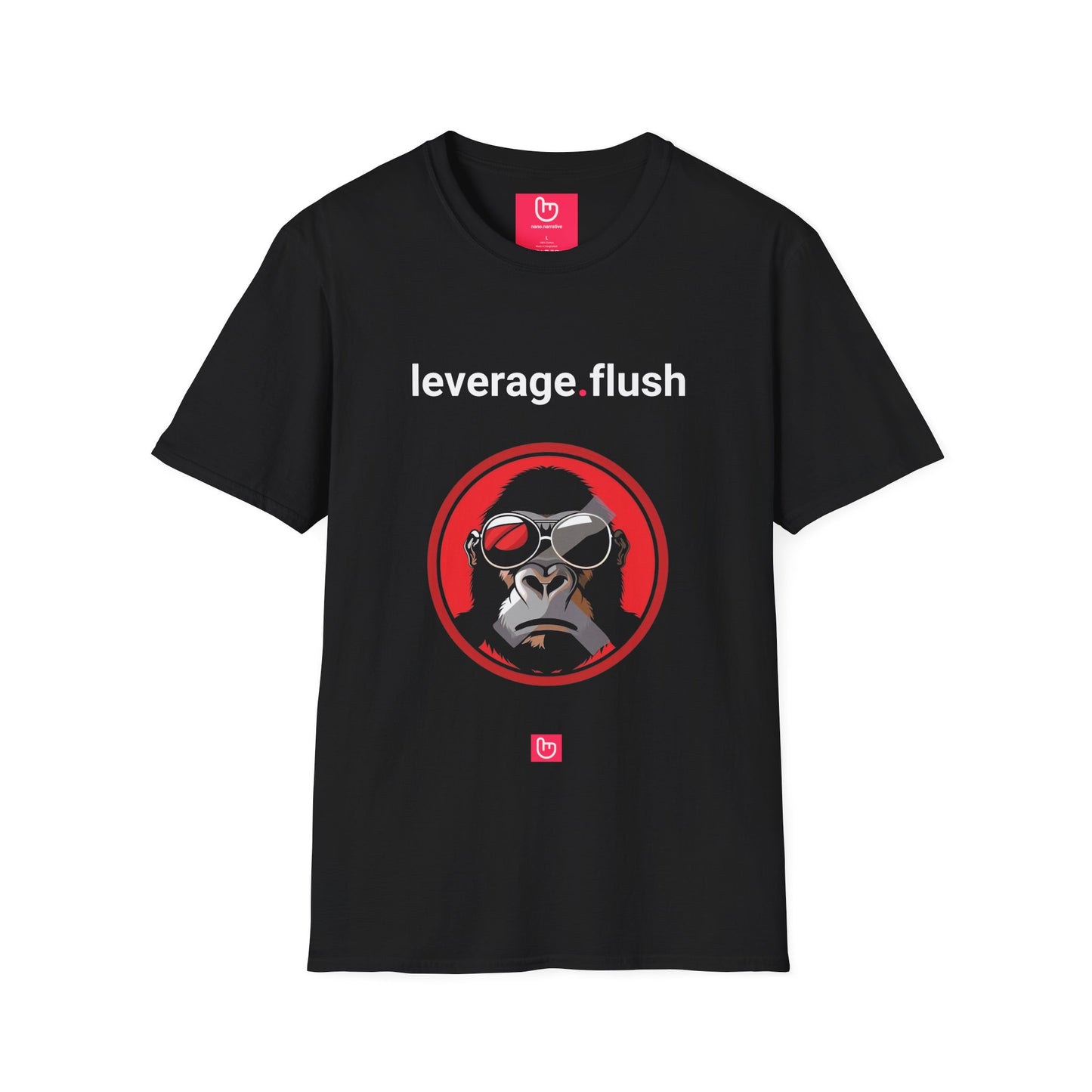 leverage.flush – Margin Calls & Mayhem | Liquidation Tee