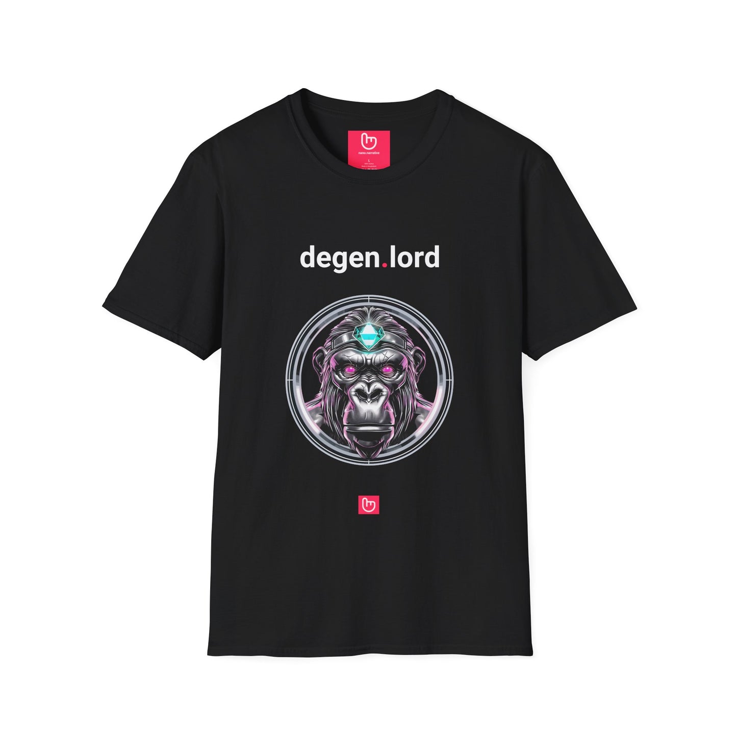 degen.lord – Chaos Crowned in Diamond Hands | Crypto Royalty Tee