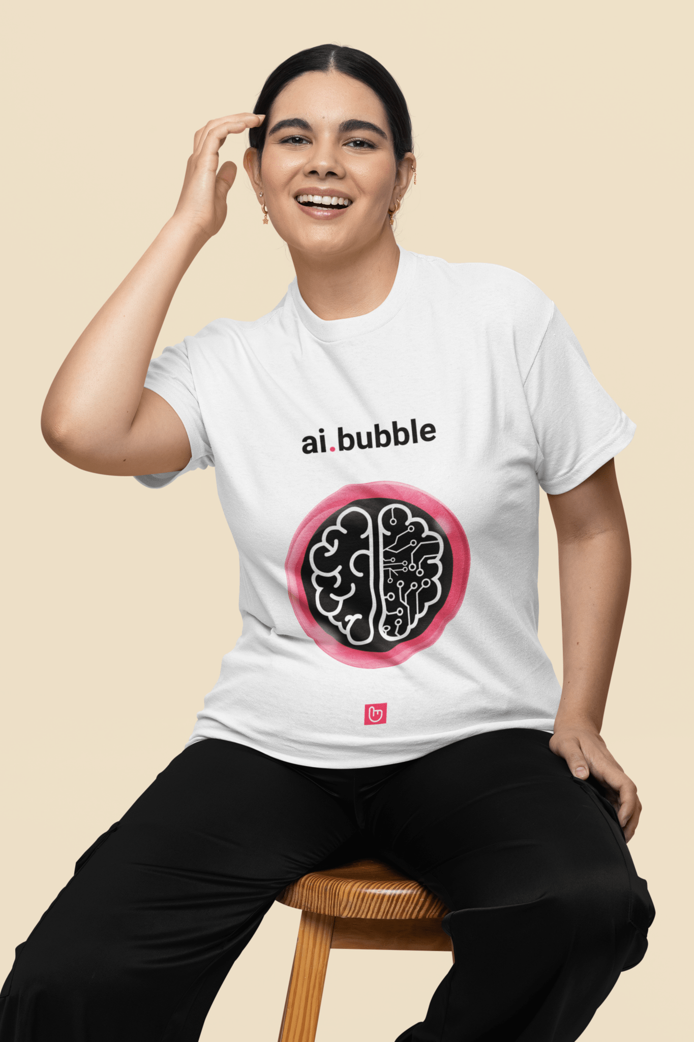 ai.bubble – Ride the Wave of Innovation | AI Maximalist Tee - Unique Graphic Tee by nano.narrative