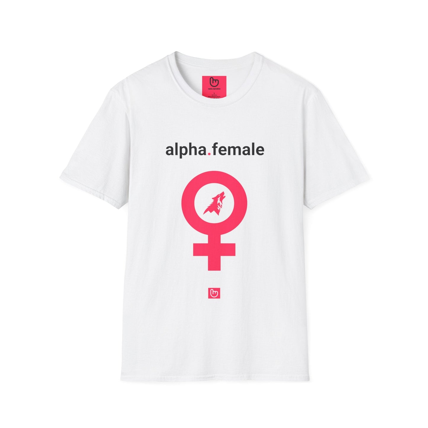 alpha.female – Wolfpack Strength & Market Instinct | Empowerment Tee - Unique Graphic Tee by nano.narrative