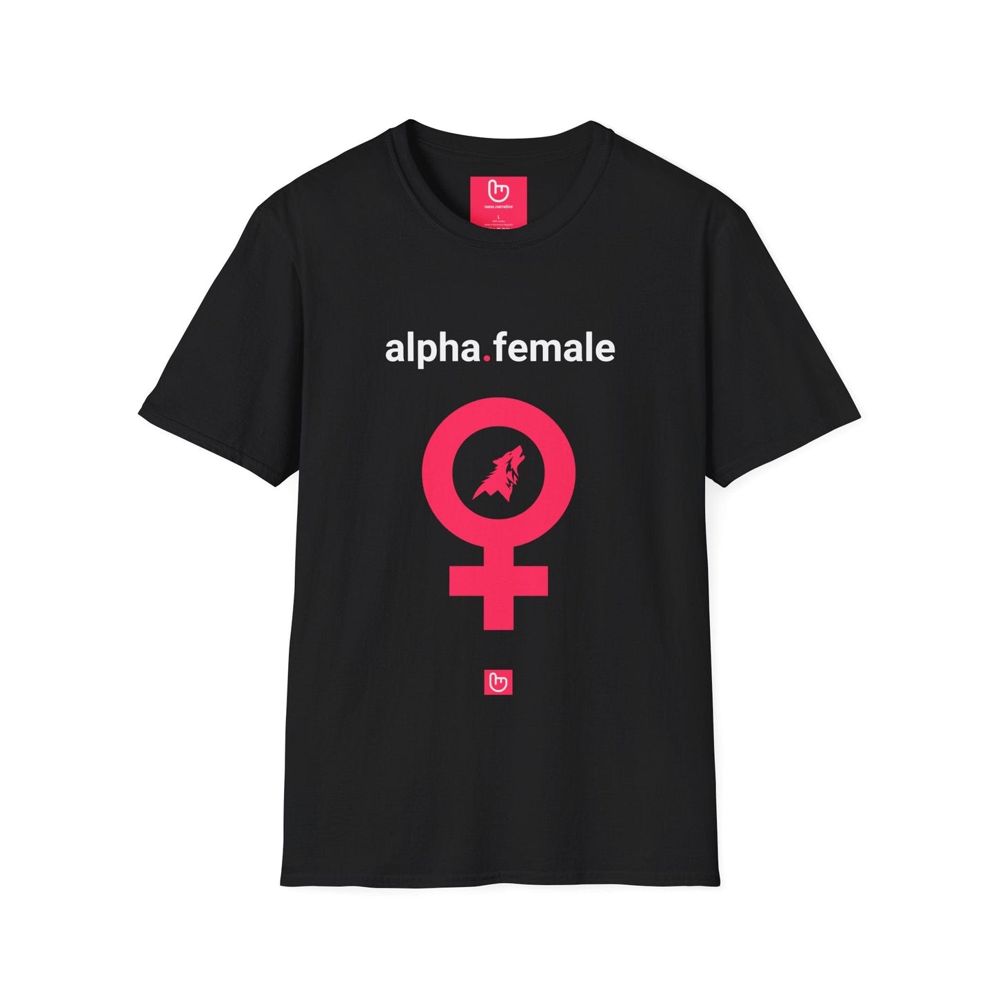 alpha.female – Wolfpack Strength & Market Instinct | Empowerment Tee - Unique Graphic Tee by nano.narrative