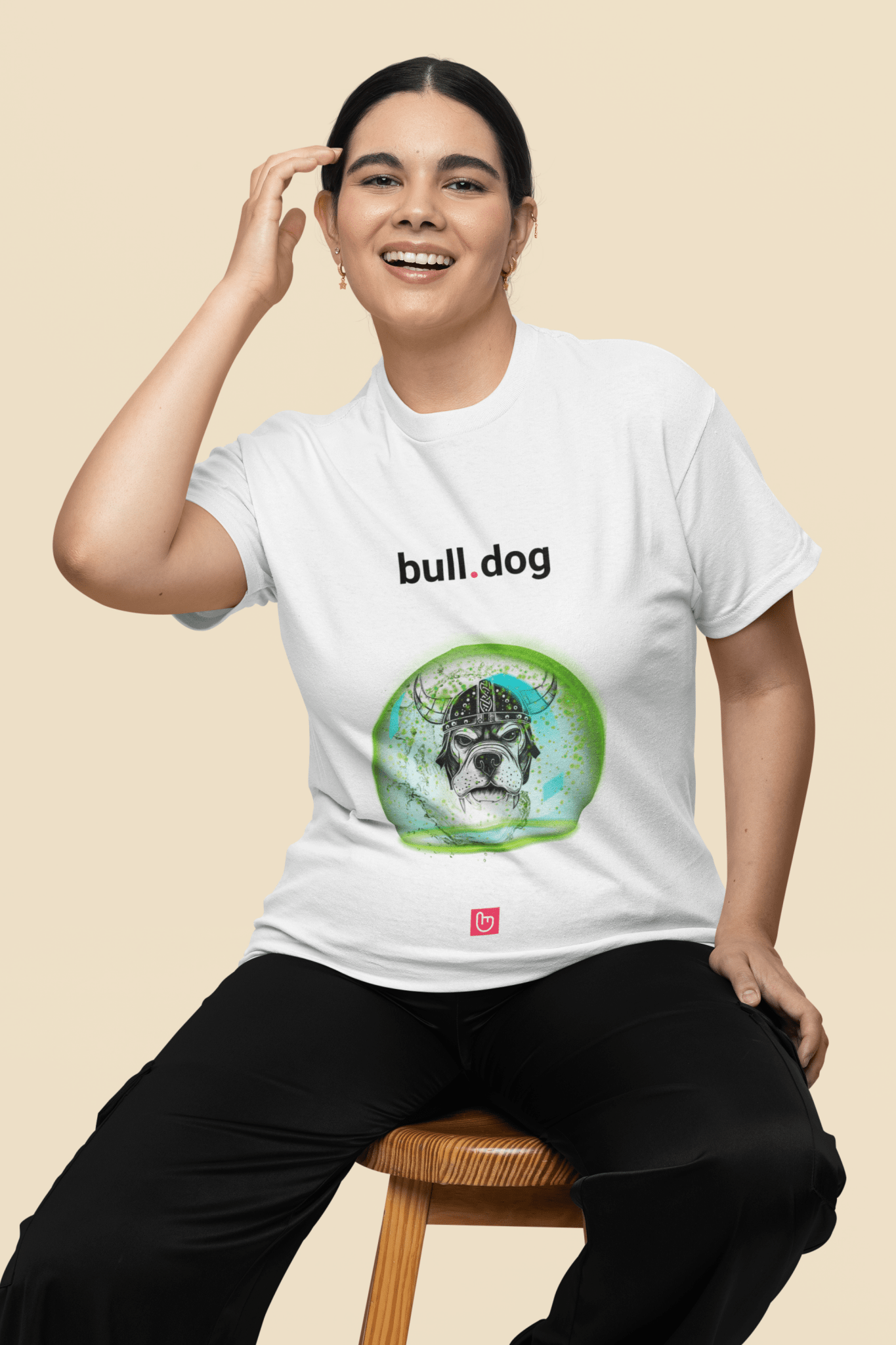bull.dog – Relentless Bullish Energy | Trading Grit Tee - Unique Graphic Tee by nano.narrative