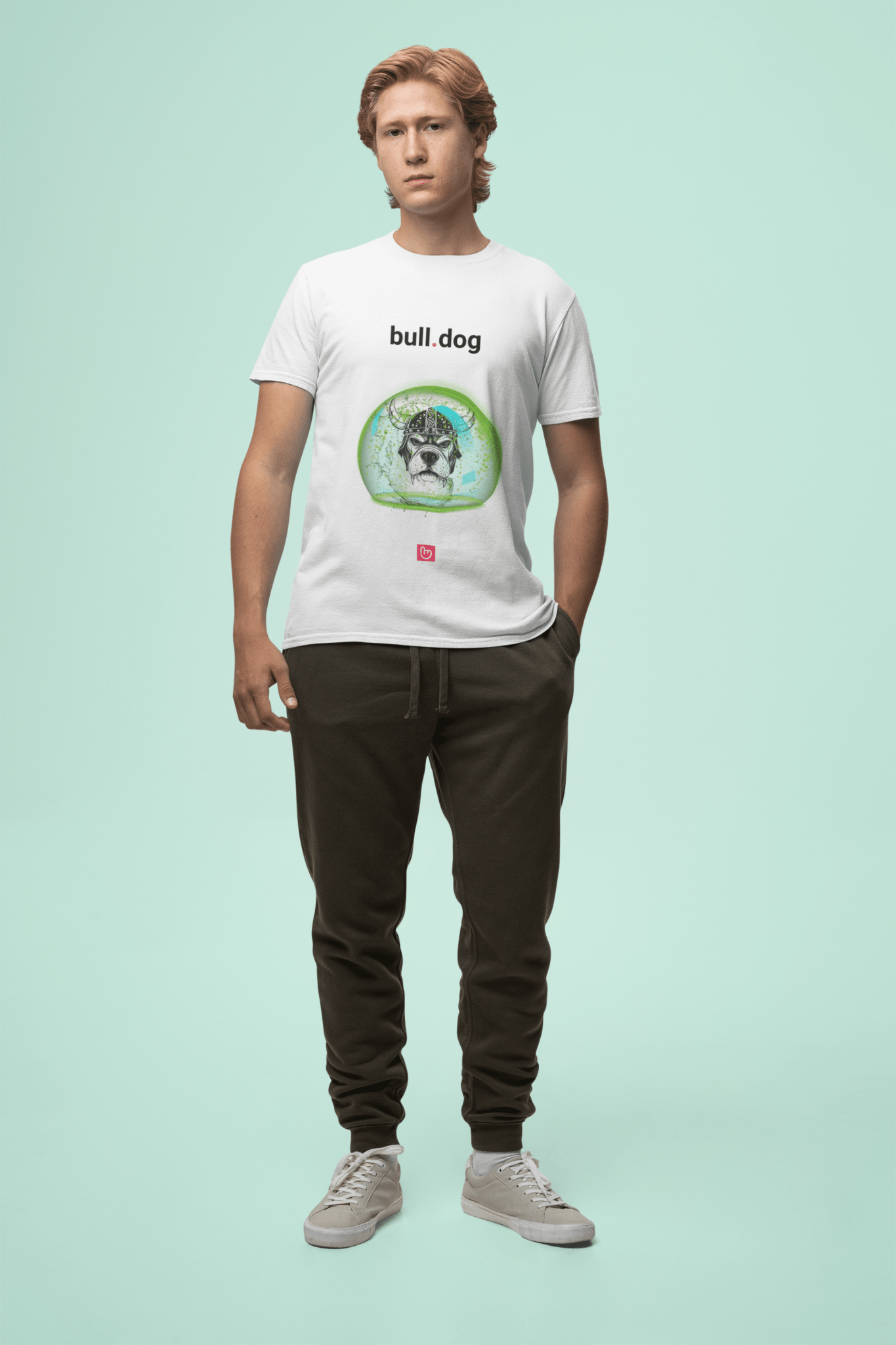 bull.dog – Relentless Bullish Energy | Trading Grit Tee - Unique Graphic Tee by nano.narrative