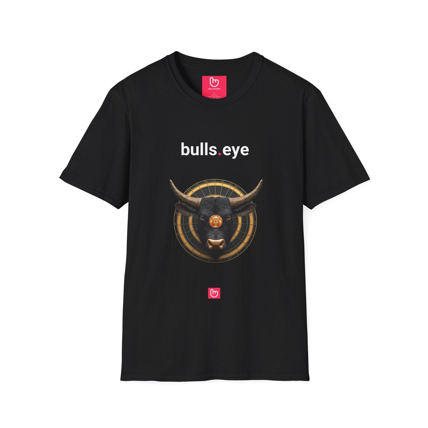 bulls.eye – Precision Trading, Perfect Hits | Market Sniper Tee - Unique Graphic Tee by nano.narrative