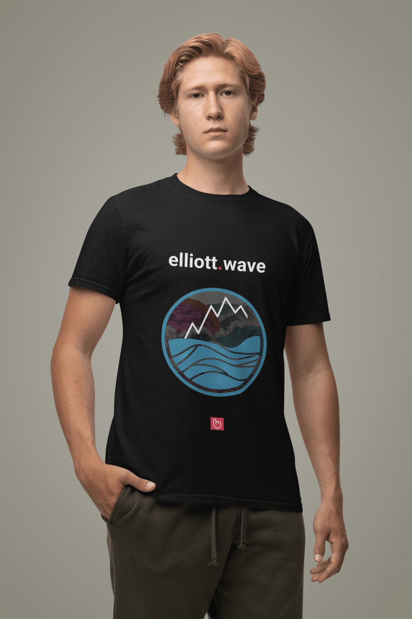 elliott.wave – Ride the Market Cycles | Technical Analysis Tee - Unique Graphic Tee by nano.narrative