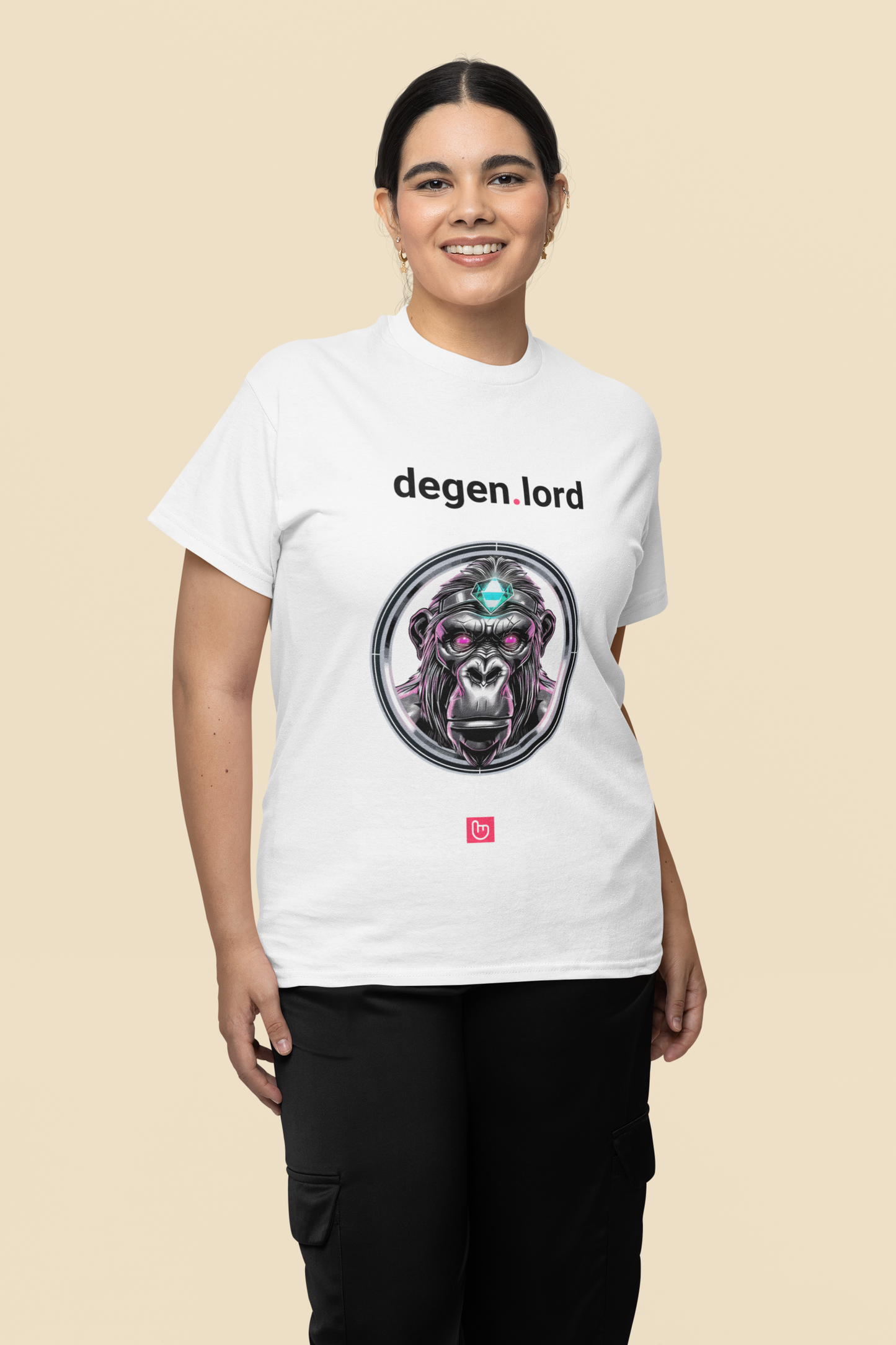 degen.lord – Chaos Crowned in Diamond Hands | Crypto Royalty Tee