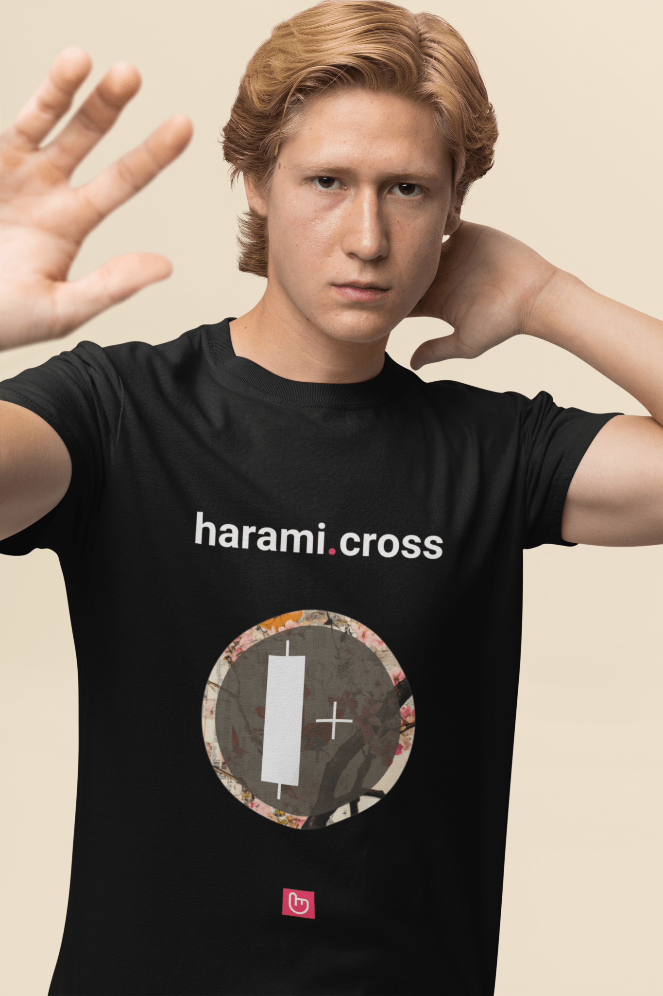 harami.cross – Trend Reversal Signal | Unisex Trading Tee - Unique Graphic Tee by nano.narrative