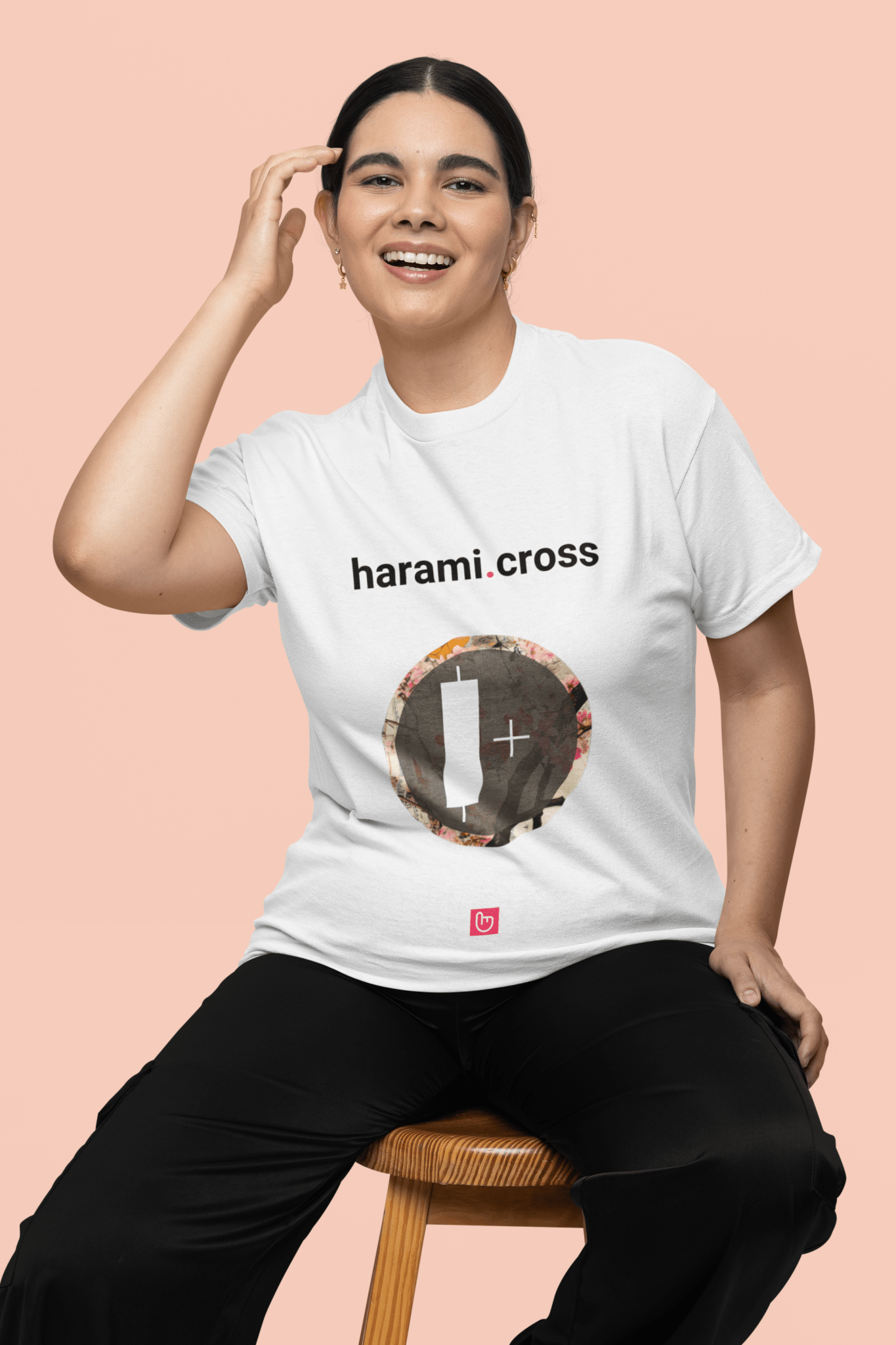 harami.cross – Trend Reversal Signal | Unisex Trading Tee - Unique Graphic Tee by nano.narrative