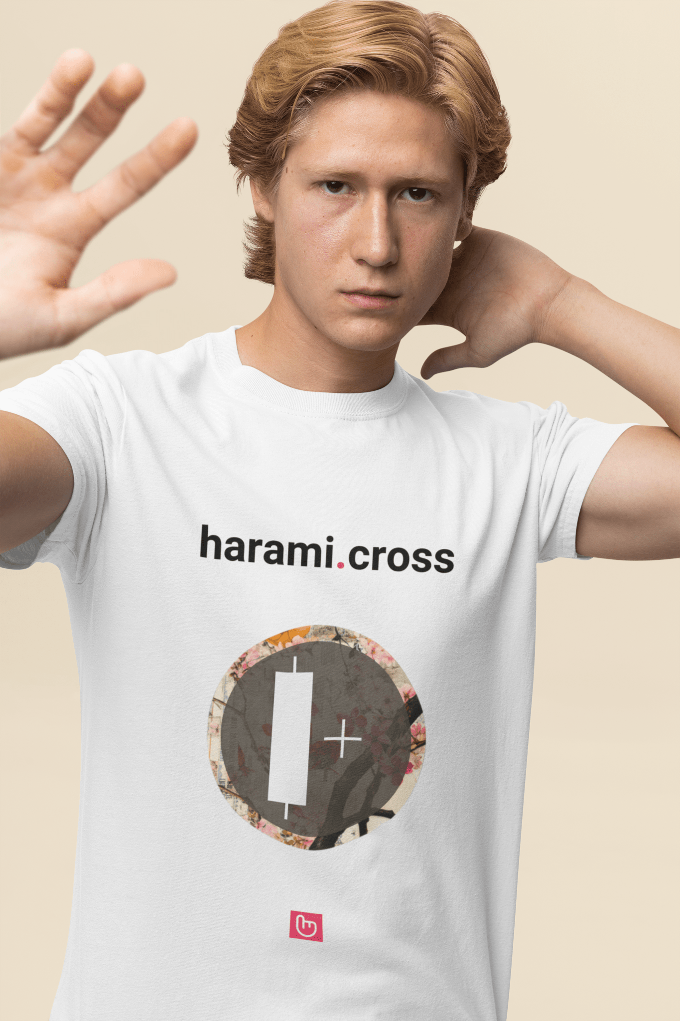 harami.cross – Trend Reversal Signal | Unisex Trading Tee - Unique Graphic Tee by nano.narrative
