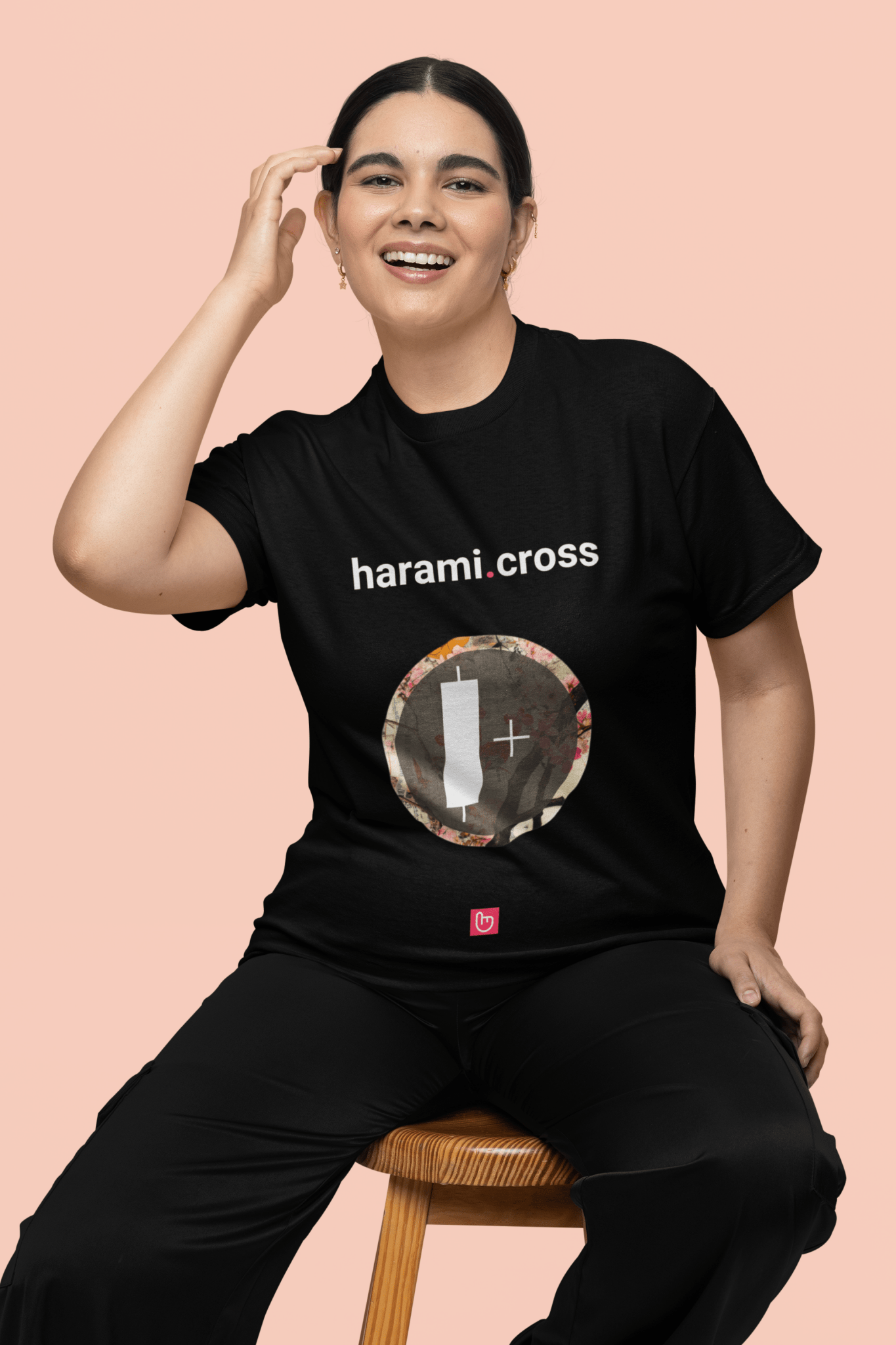 harami.cross – Trend Reversal Signal | Unisex Trading Tee - Unique Graphic Tee by nano.narrative