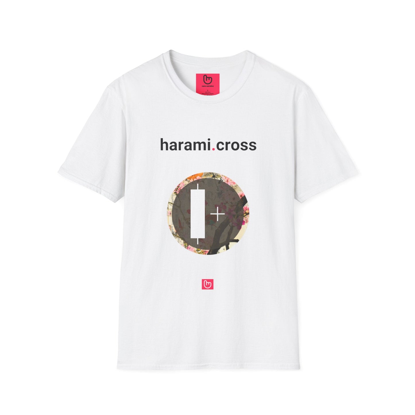 harami.cross – Trend Reversal Signal | Unisex Trading Tee - Unique Graphic Tee by nano.narrative