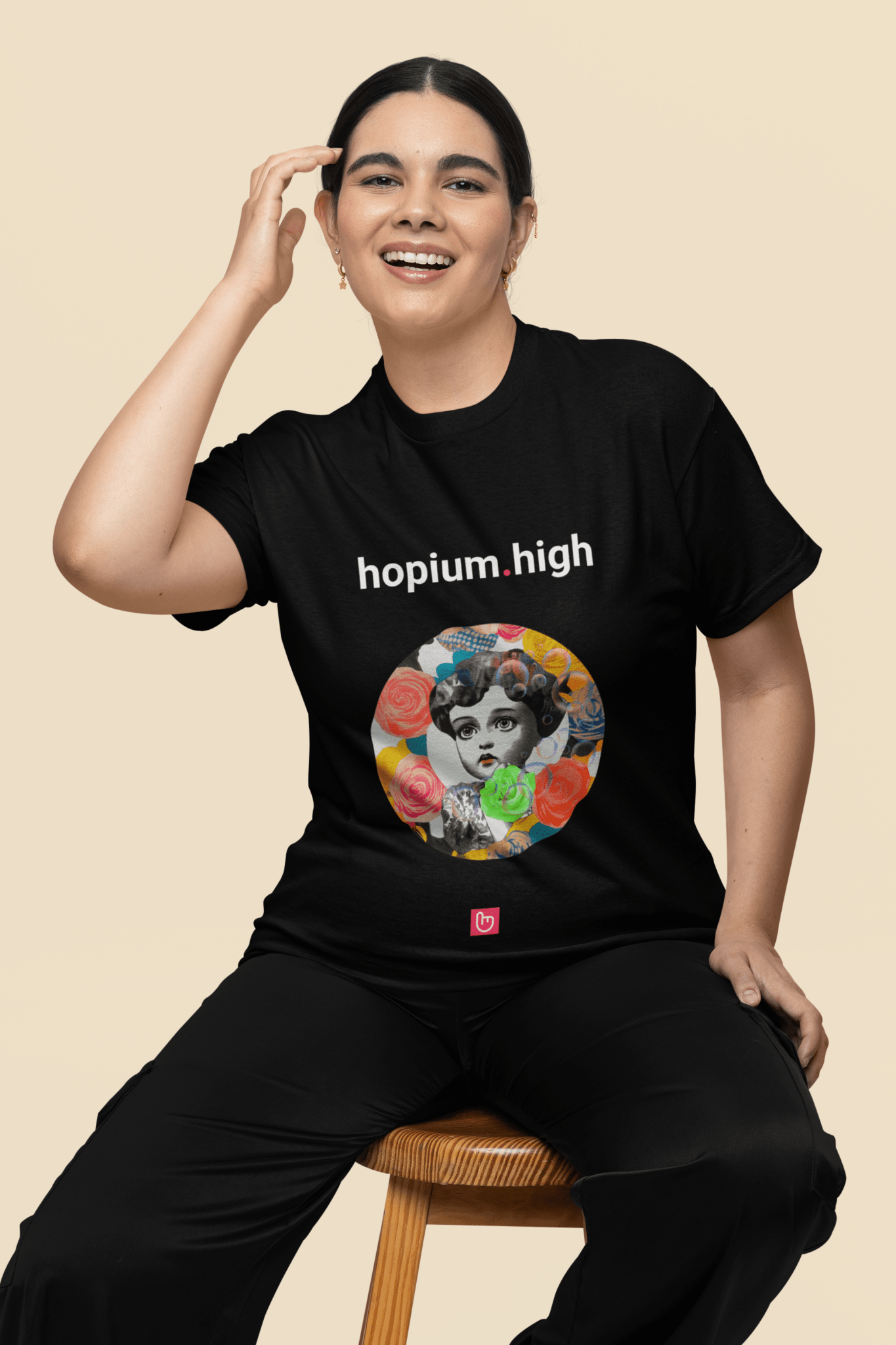 hopium.high – Irrational Dreams, Unrealized Gains | Trader Delusion Tee - Unique Graphic Tee by nano.narrative