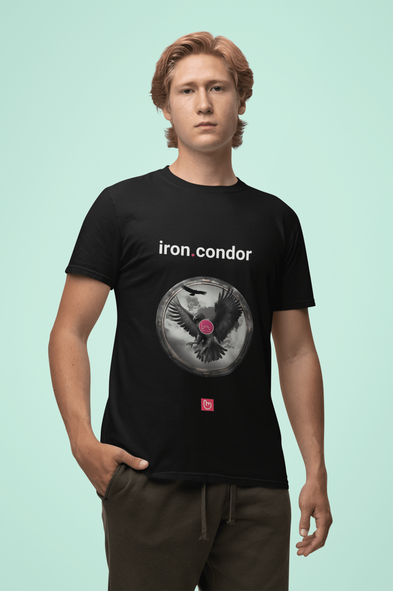 iron.condor – Precision & Control | Options Trading Tee - Unique Graphic Tee by nano.narrative