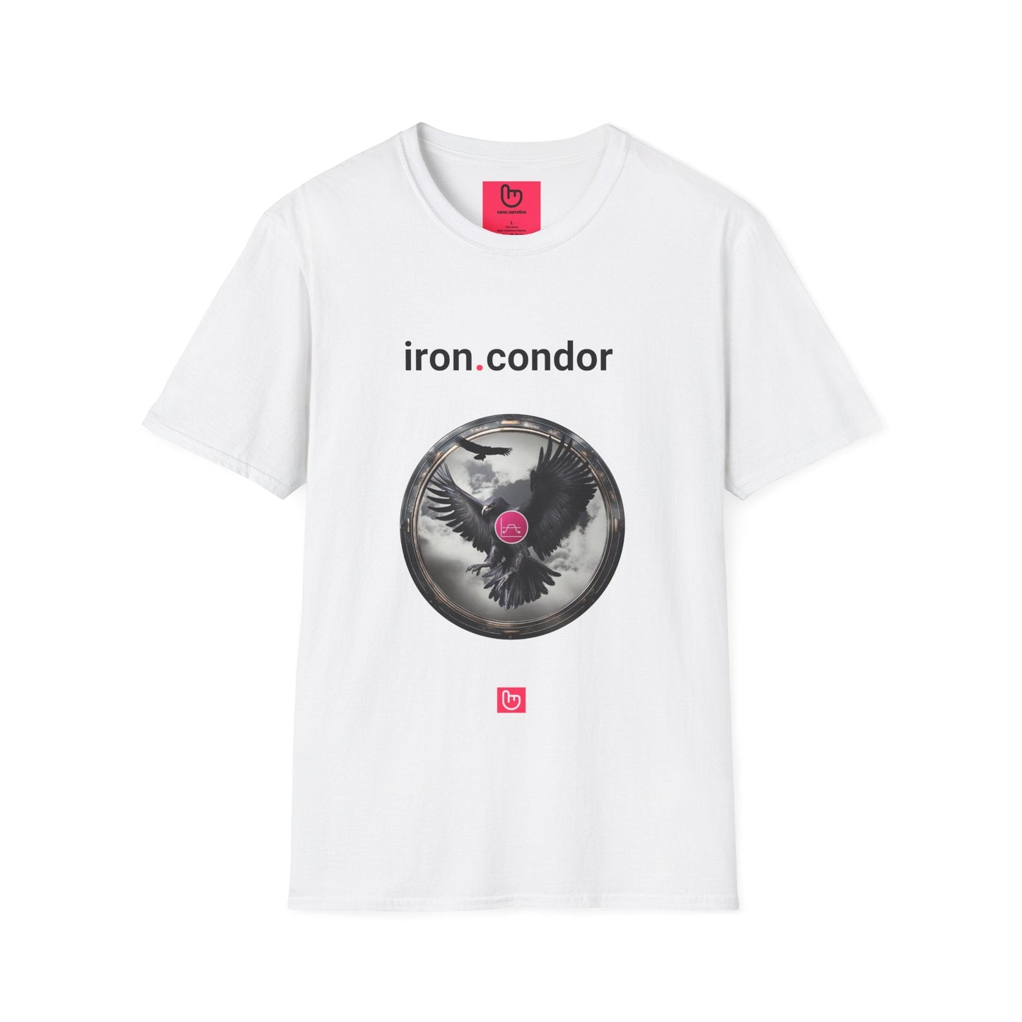 iron.condor – Precision & Control | Options Trading Tee - Unique Graphic Tee by nano.narrative
