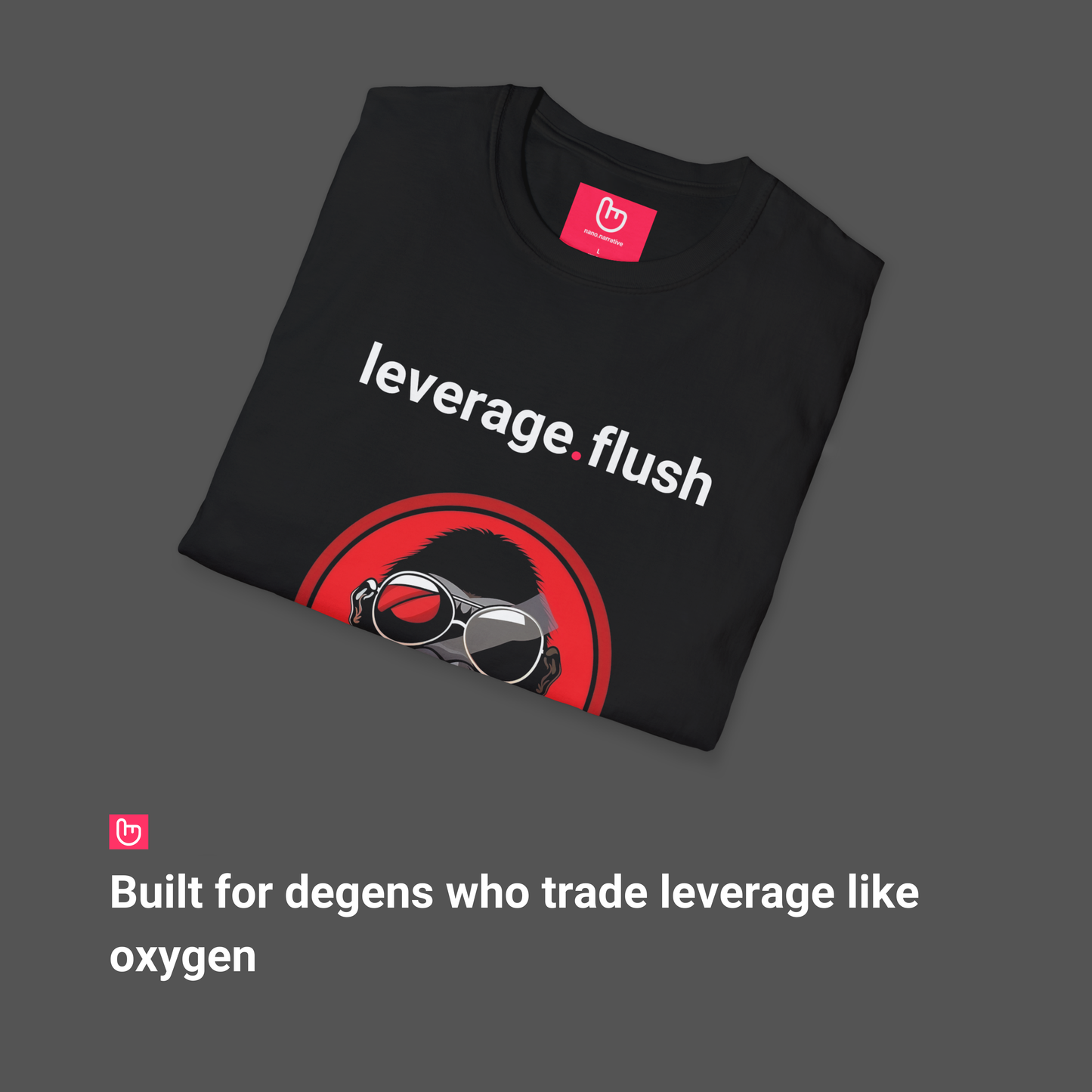 leverage.flush – Margin Calls & Mayhem | Liquidation Tee
