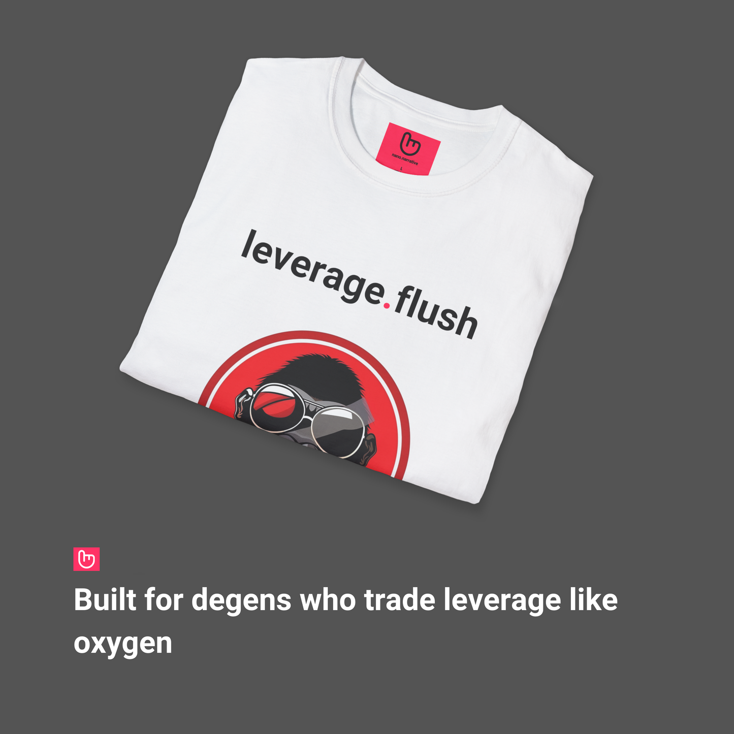 leverage.flush – Margin Calls & Mayhem | Liquidation Tee