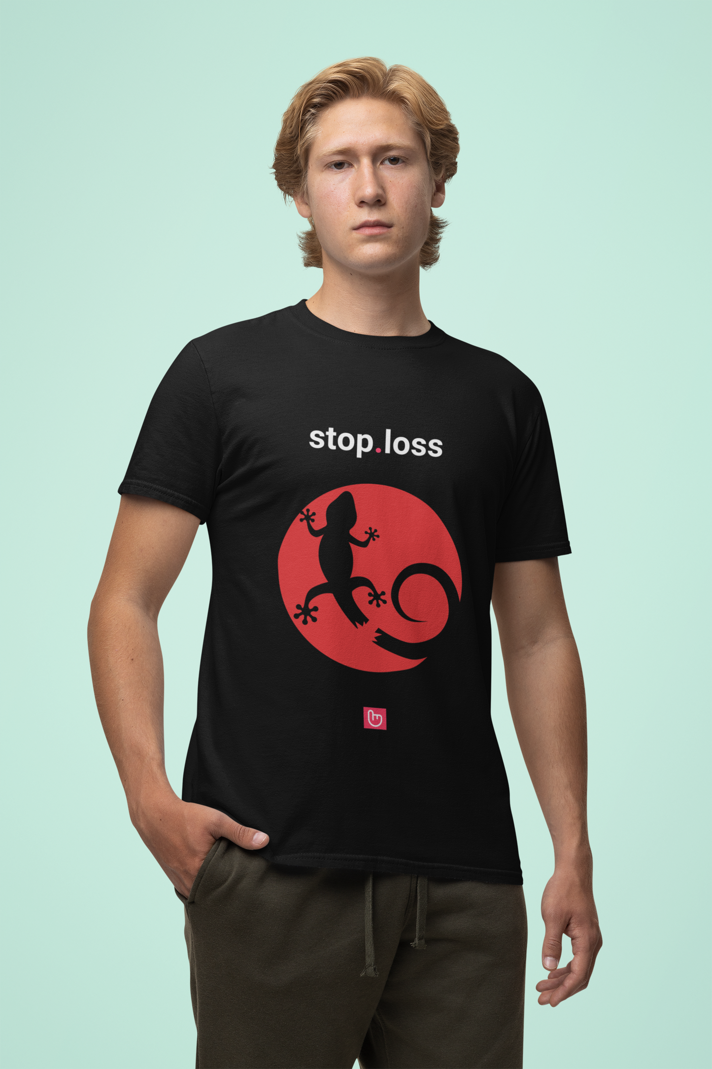 stop.loss – Risk Management Wins | Trader’s Safety Net Tee