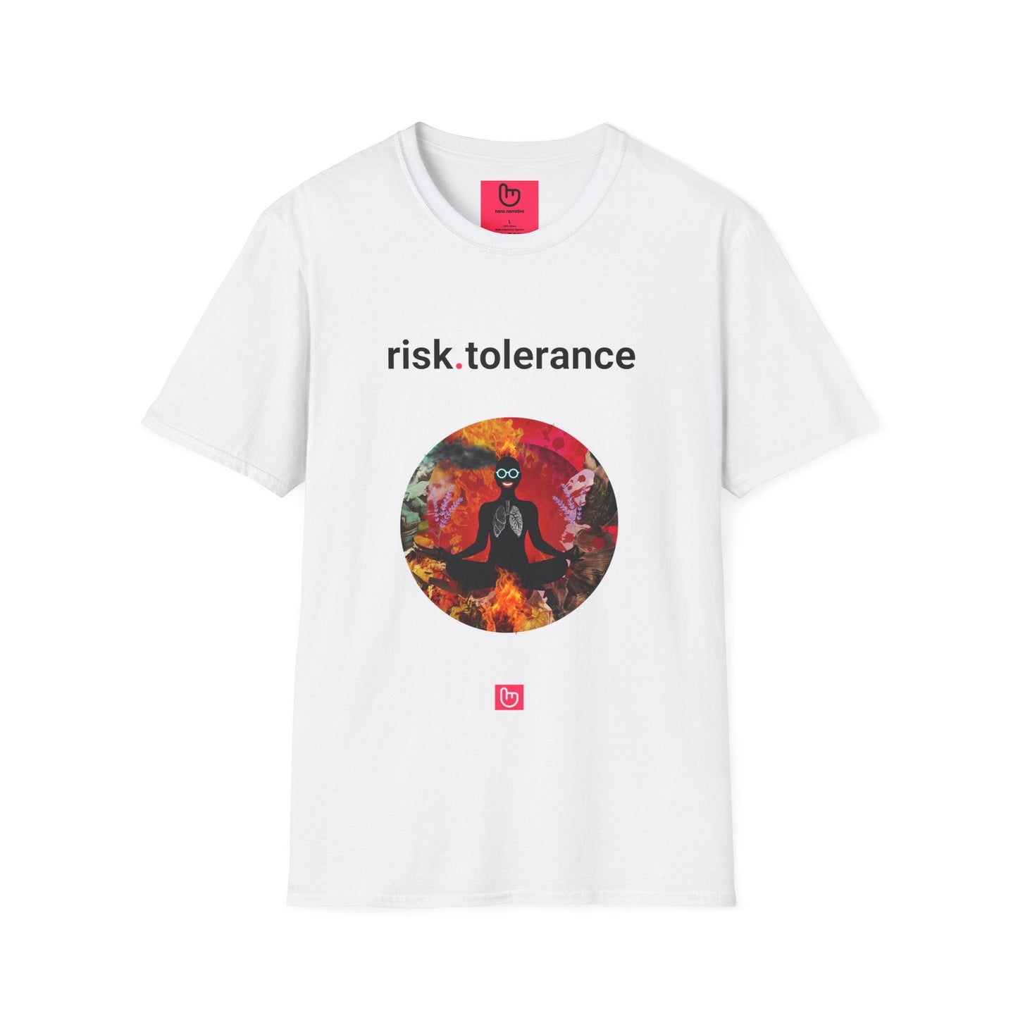 risk.tolerance – Master the Chaos | Zen Trader Tee - Unique Graphic Tee by nano.narrative