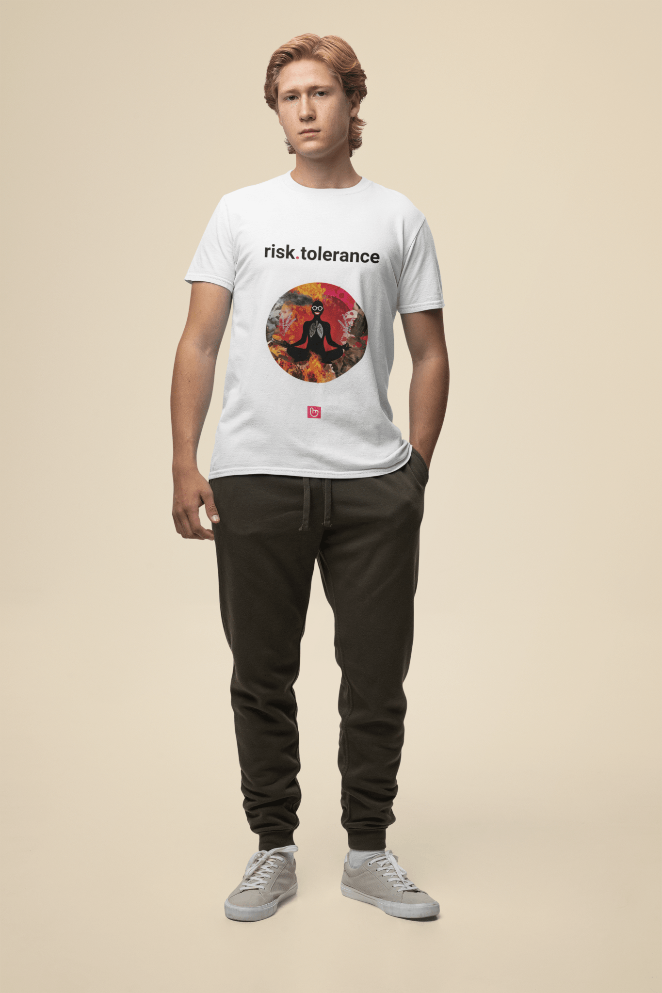 risk.tolerance – Master the Chaos | Zen Trader Tee - Unique Graphic Tee by nano.narrative