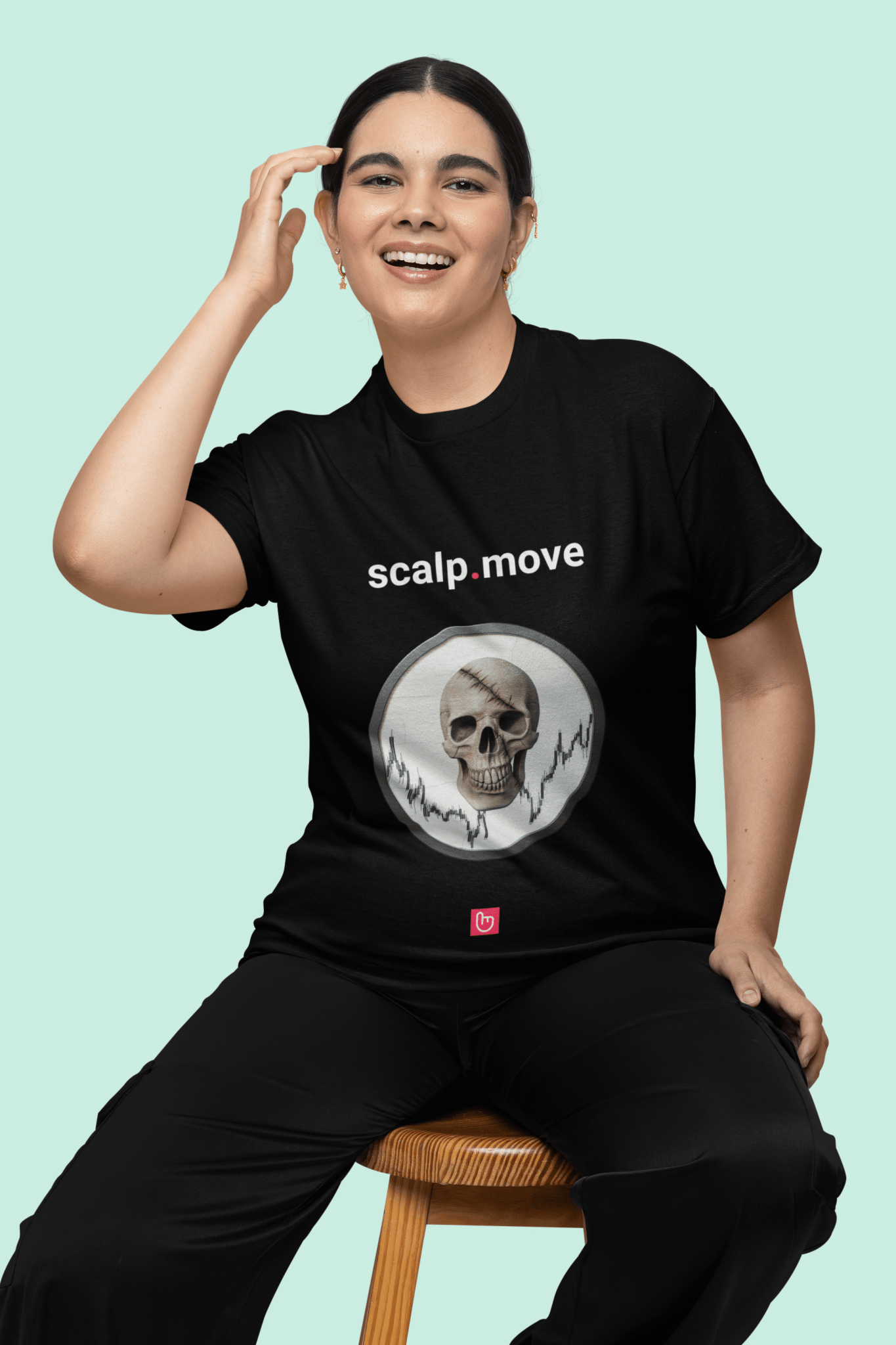 scalp.move – Rapid Precision & High - Frequency Execution | Scalper Tee - Unique Graphic Tee by nano.narrative