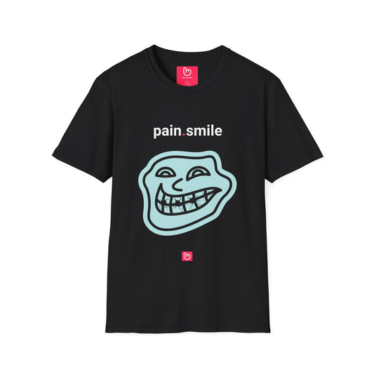 pain.smile – Laugh Through the Loss | Meme Trader Tee