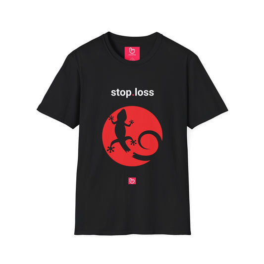 stop.loss – Risk Management Wins | Trader’s Safety Net Tee