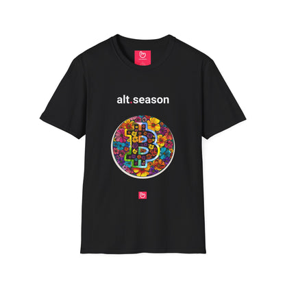alt.season – The Bloom of Crypto Gains | Bull Run Era Tee