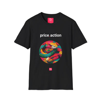 price.action – Market Moves Unfiltered | Trading Psychology Tee