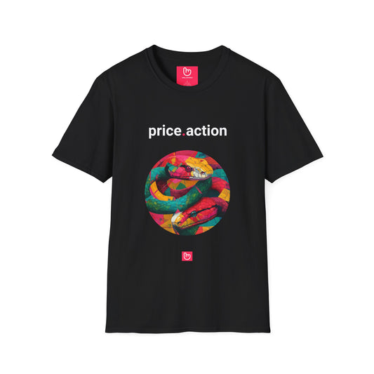 price.action – Market Moves Unfiltered | Trading Psychology Tee