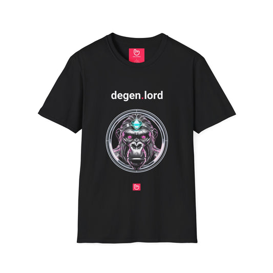 degen.lord – Chaos Crowned in Diamond Hands | Crypto Royalty Tee
