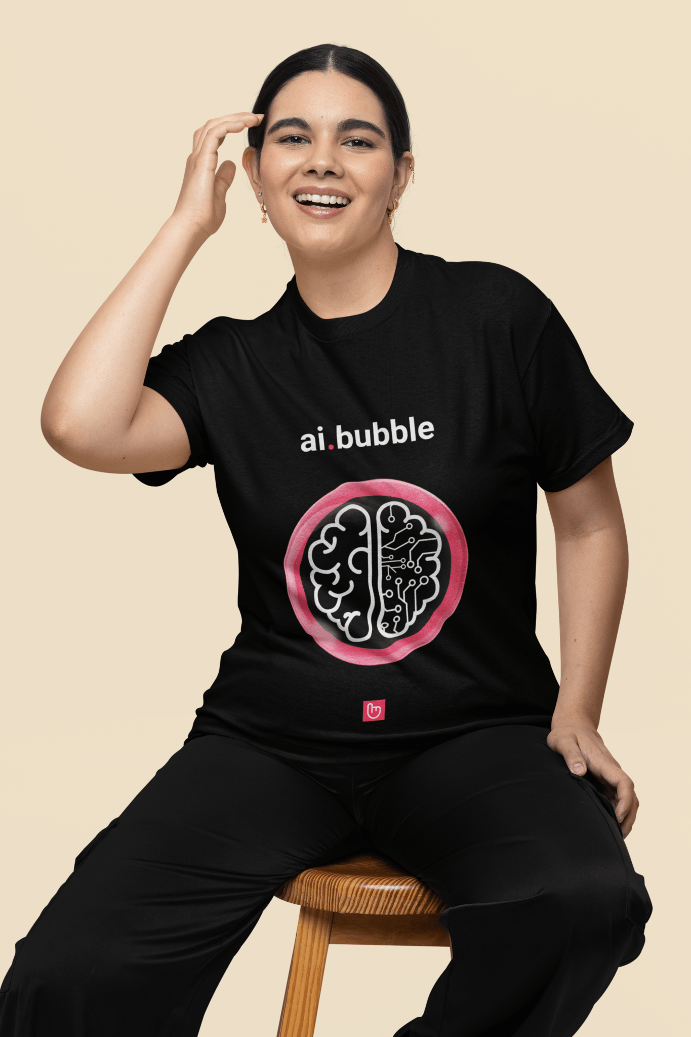 ai.bubble – Ride the Wave of Innovation | AI Maximalist Tee - Unique Graphic Tee by nano.narrative