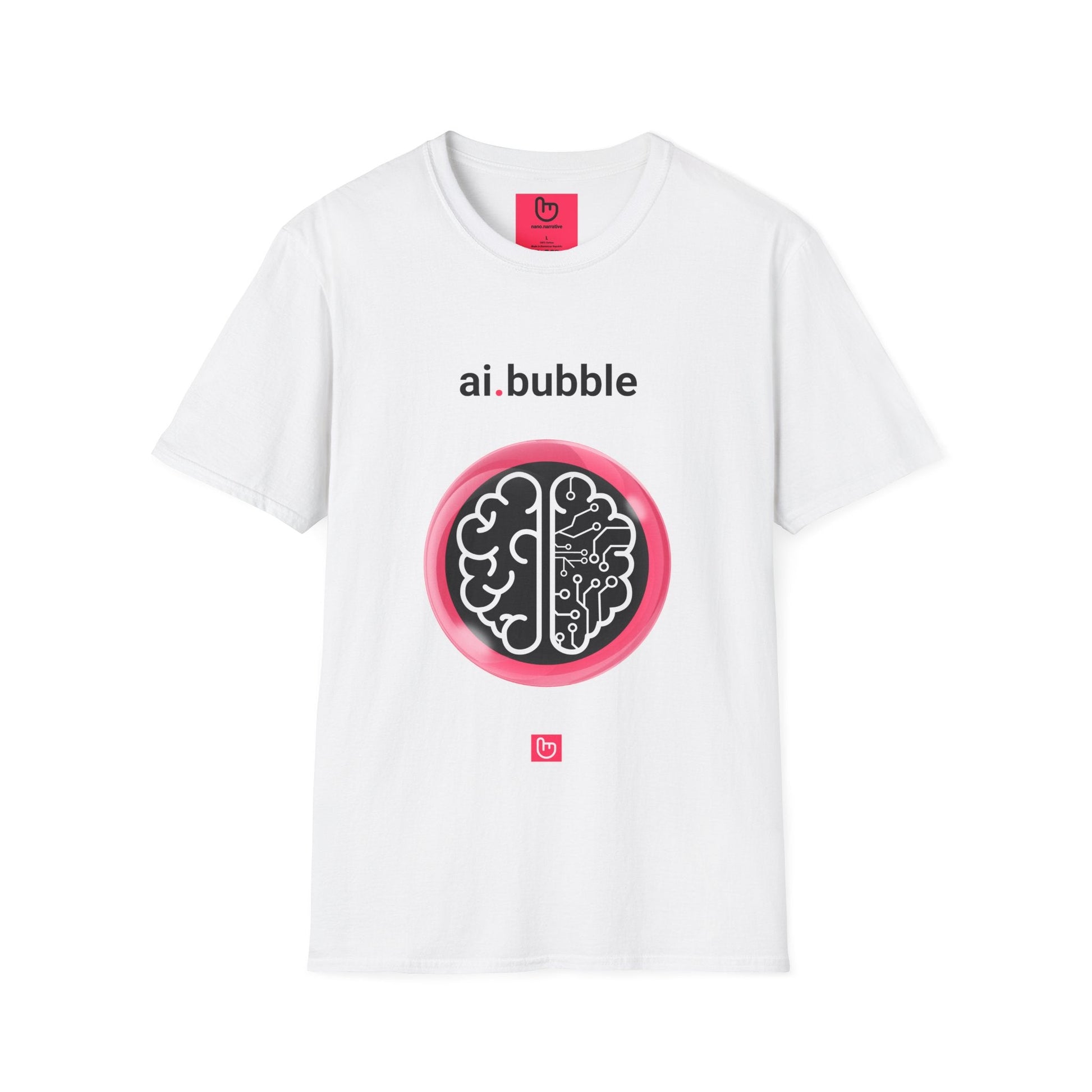 ai.bubble – Ride the Wave of Innovation | AI Maximalist Tee - Unique Graphic Tee by nano.narrative