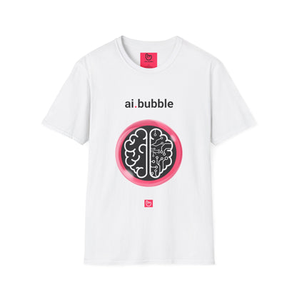 ai.bubble – Ride the Wave of Innovation | AI Maximalist Tee - Unique Graphic Tee by nano.narrative