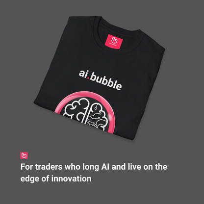 ai.bubble – Ride the Wave of Innovation | AI Maximalist Tee - Unique Graphic Tee by nano.narrative