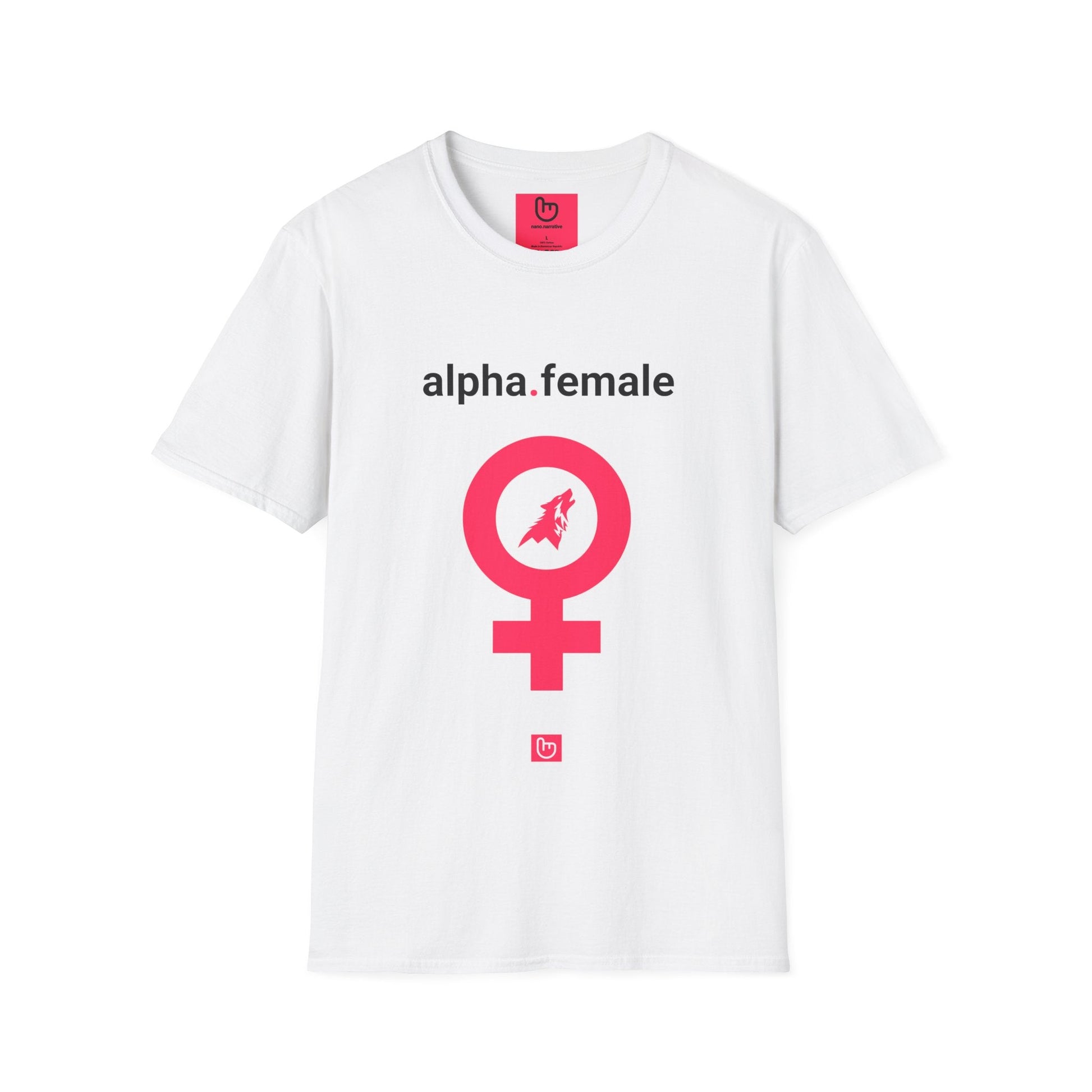 alpha.female – Wolfpack Strength & Market Instinct | Empowerment Tee - Unique Graphic Tee by nano.narrative