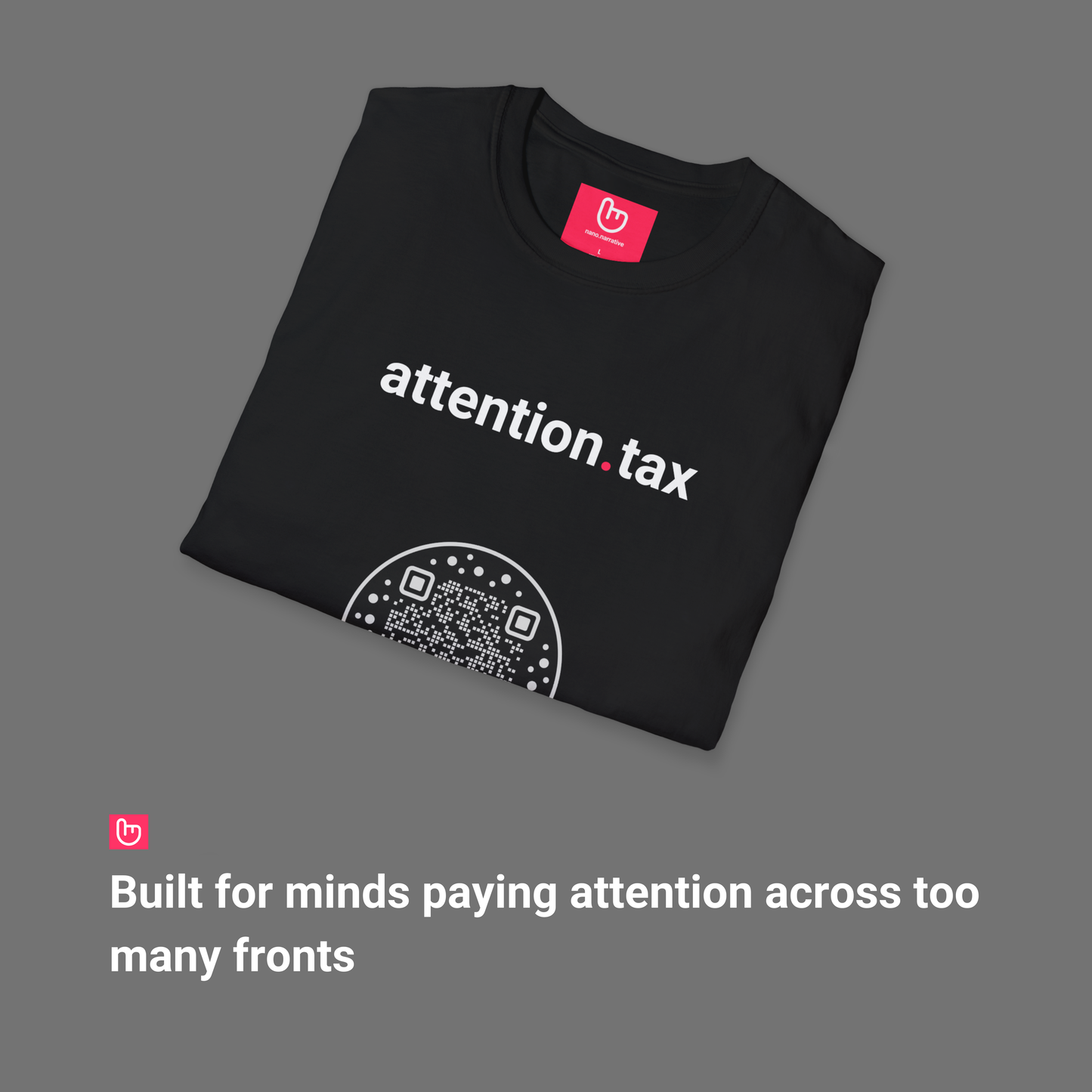 attention.tax – The Cost of Awareness | id.layer Tee