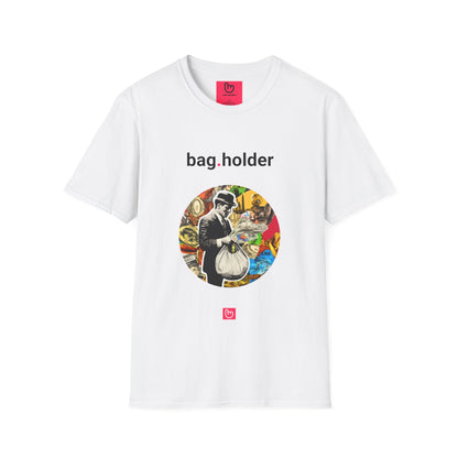 bag.holder – Holding the Bags & the Regrets | Market Survivor Tee - Unique Graphic Tee by nano.narrative