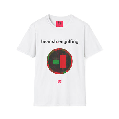 bearish.engulfing – Market Reversal & Sell Signal | Price Action Tee - Unique Graphic Tee by nano.narrative