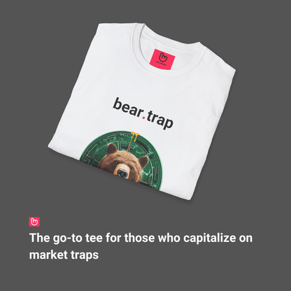bear.trap – Market Reversal & Short Squeeze Setup | Reversal Hunter Tee - Unique Graphic Tee by nano.narrative