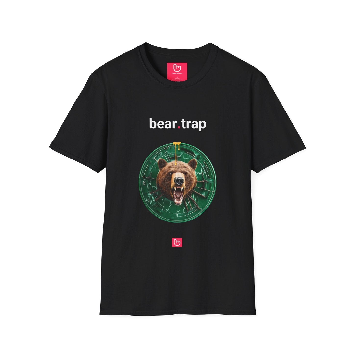 bear.trap – Market Reversal & Short Squeeze Setup | Reversal Hunter Tee - Unique Graphic Tee by nano.narrative