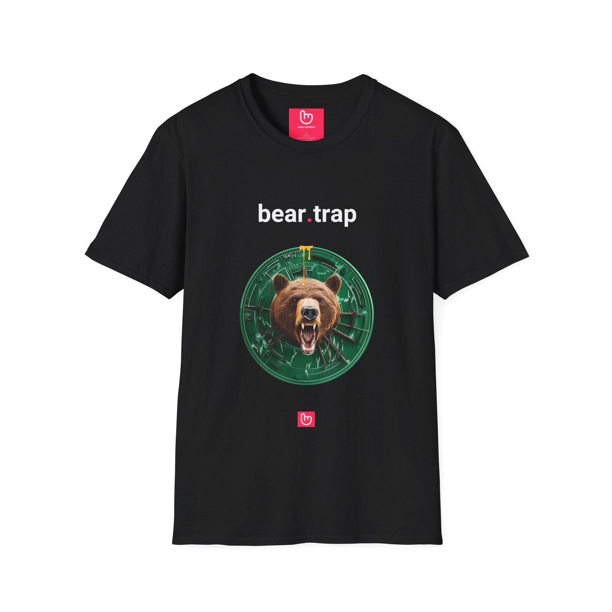 bear.trap – Market Reversal & Short Squeeze Setup | Reversal Hunter Tee - Unique Graphic Tee by nano.narrative