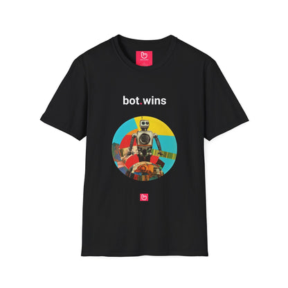 bot.wins – Algorithmic Domination | AI Trading Tee - Unique Graphic Tee by nano.narrative