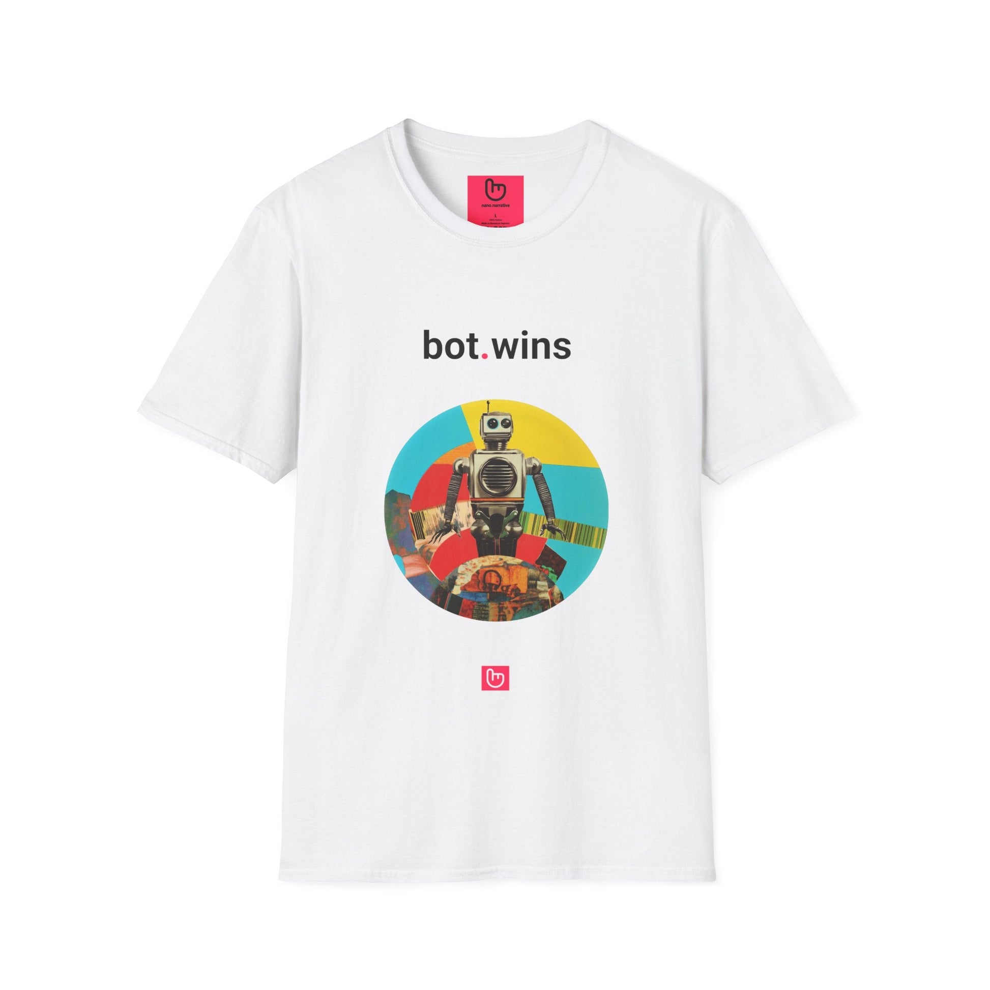 bot.wins – Algorithmic Domination | AI Trading Tee - Unique Graphic Tee by nano.narrative