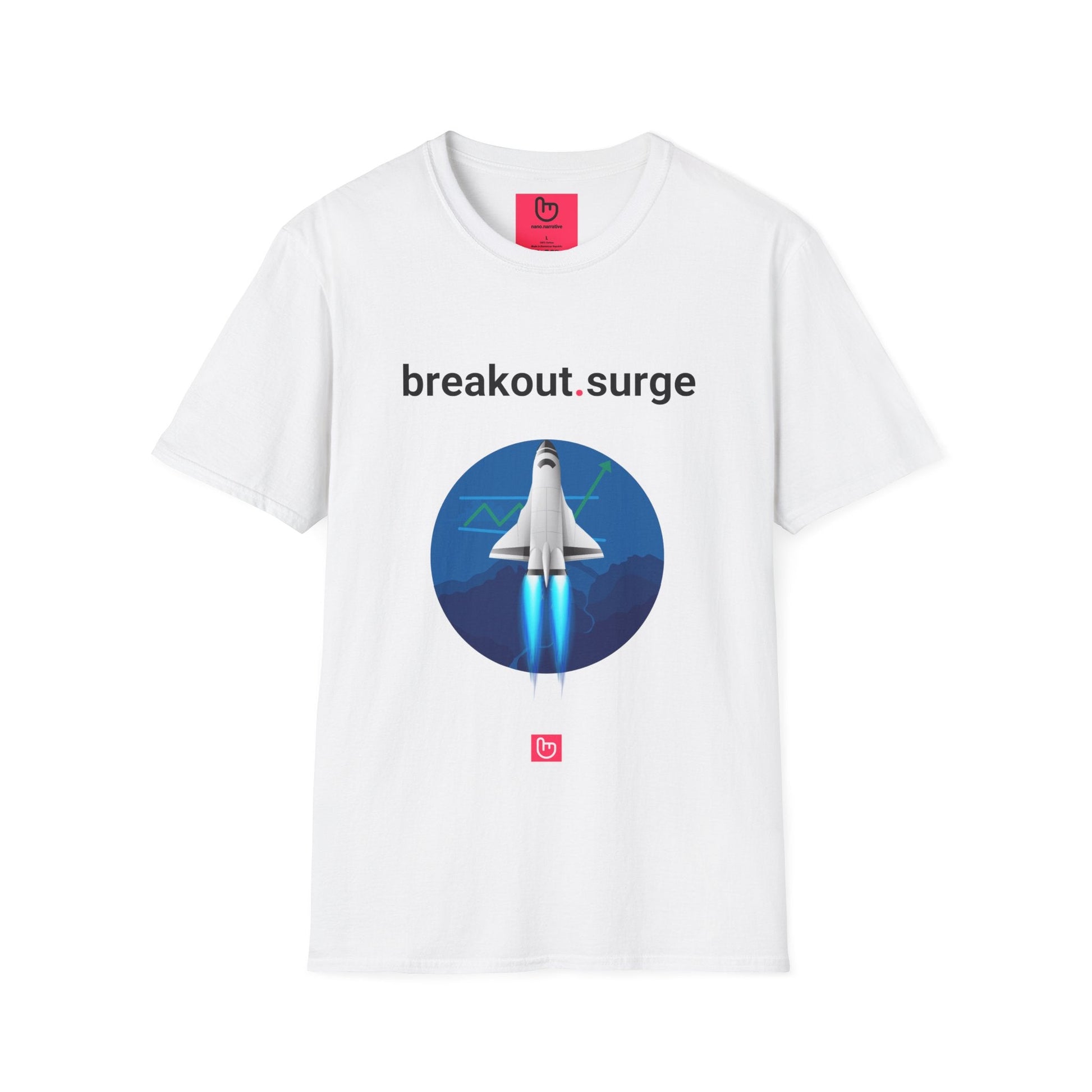 breakout.surge – Sky’s the Limit | Momentum Trading Tee - Unique Graphic Tee by nano.narrative