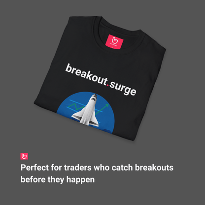 breakout.surge – Sky’s the Limit | Momentum Trading Tee - Unique Graphic Tee by nano.narrative