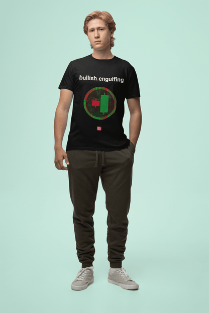 bullish.engulfing – Trend Reversal & Market Strength | Momentum Tee - Unique Graphic Tee by nano.narrative