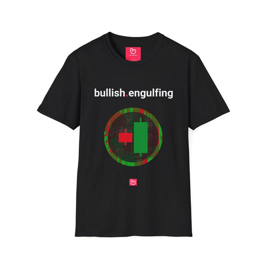 bullish.engulfing – Trend Reversal & Market Strength | Momentum Tee - Unique Graphic Tee by nano.narrative