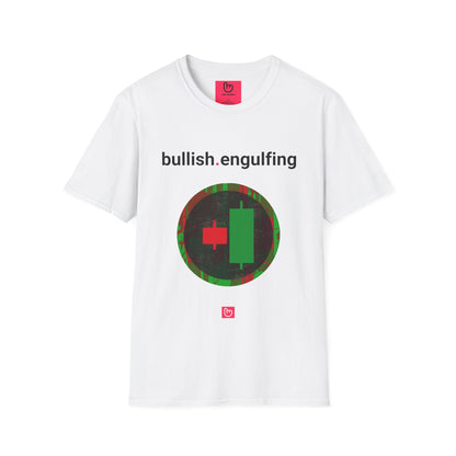 bullish.engulfing – Trend Reversal & Market Strength | Momentum Tee - Unique Graphic Tee by nano.narrative